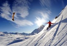 Il mondo dello snowkite invade Roccaraso